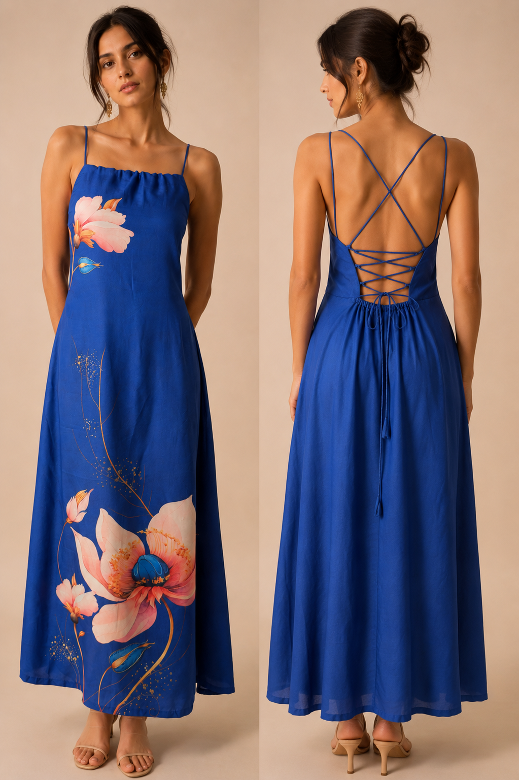 Designer long dress